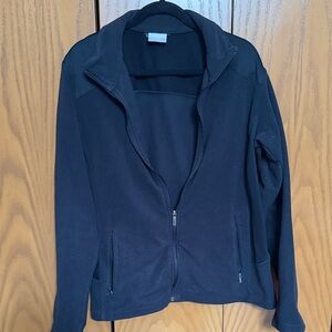 Columbia Black Full-Zip Sweatshirt